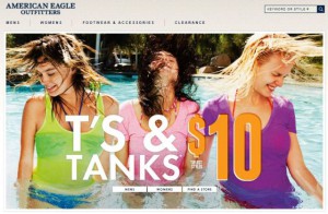 American Eagle Outfitters online Shop
