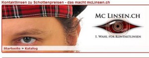Kontaktlinsen bestellen bei Mc Linsen.ch