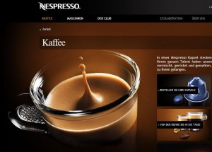 Nespresso online Shop