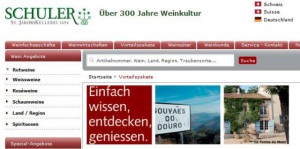 Schuler Weine online Shop Schweiz
