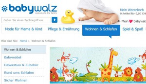 Baby Shop online - Babywalz