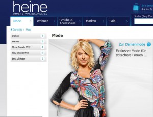 Heine Versand online Shop Schweiz