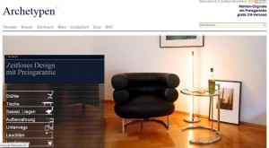 Design Möbel online Shop - Archetypen