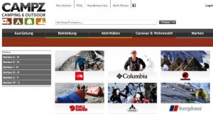 Camping Schweiz online Shop - Campz