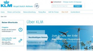 KLM Airlines online buchen