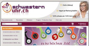 Uhren online Shop - Schwesternuhr.ch