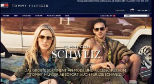 Thommy Hilfiger online Shop Schweiz