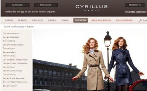 Mode online Shop - Cyrillus