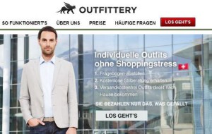 Outfittery online Shop Schweiz