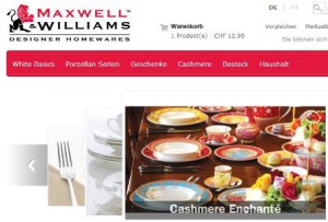 Geschirr online bestellen - Schweiz