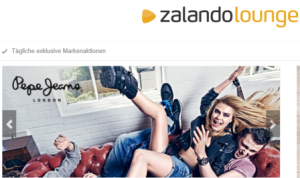 Zalando Lounge online Shop