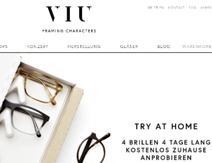 Brillen online Shop Schweiz - VIU Eyewear